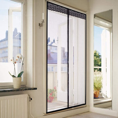 Magnetic Screen Door for Insect Protection