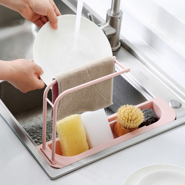 Adjustable Sink Storage Rack