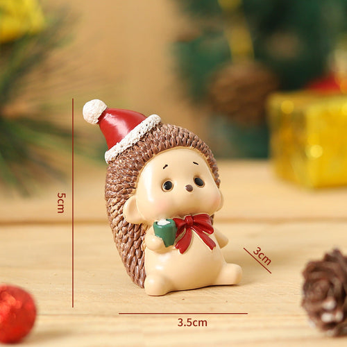 Handcrafted Holiday Animal Ornaments for Festive Decor