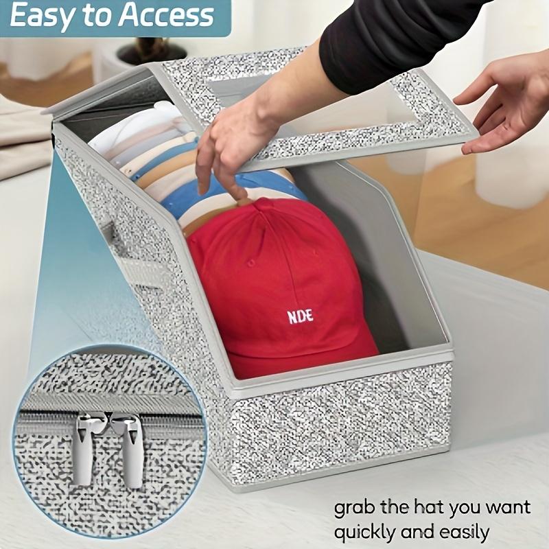 Cap Organizer - Save Space and Keep Hats Clean and Visible