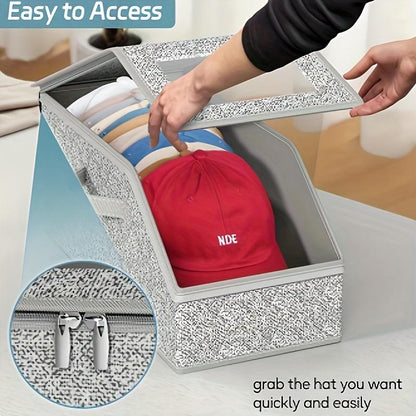 Cap Organizer - Save Space and Keep Hats Clean and Visible