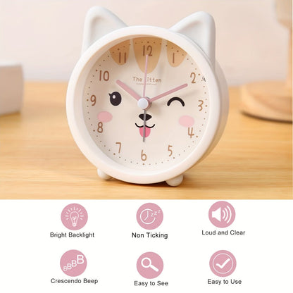 Bedside Clock with Night Light – Silent Alarm for Better Sleep