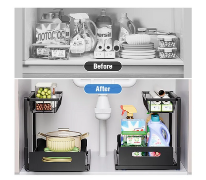 Reinforced Storage Shelf for Sink - AquaStor Model