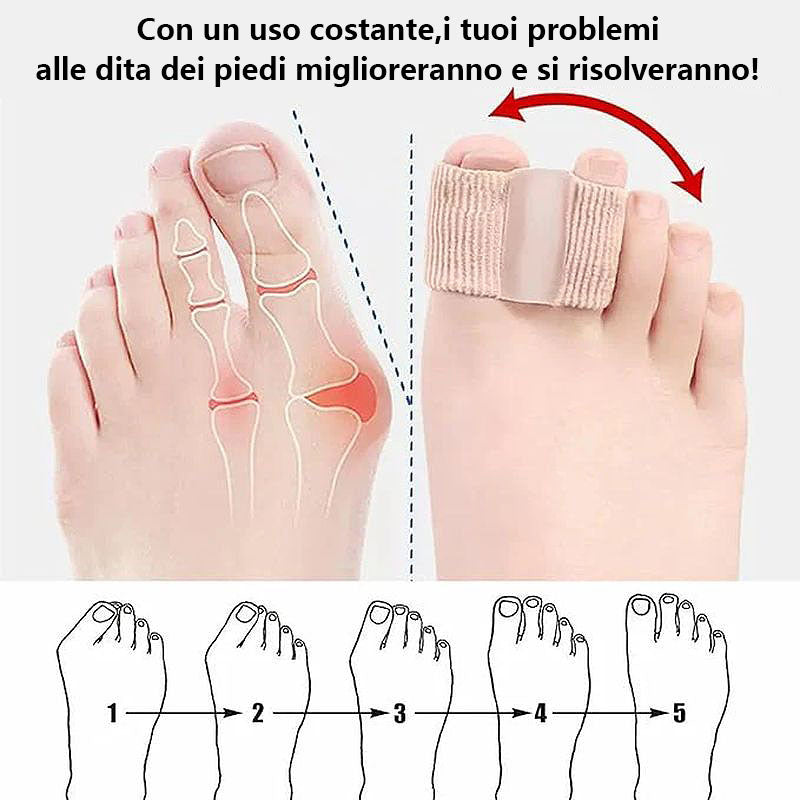 Instant Relief for Hallux Valgus with Comfortable Toe Correction