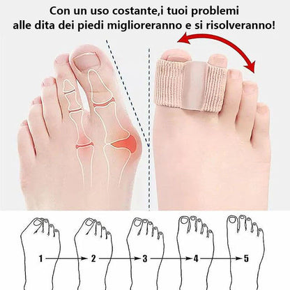 Instant Relief for Hallux Valgus with Comfortable Toe Correction
