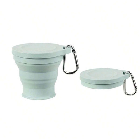 Collapsible Cup for Outdoor Use | Food-Grade Silicone | Includes Hanging Loop