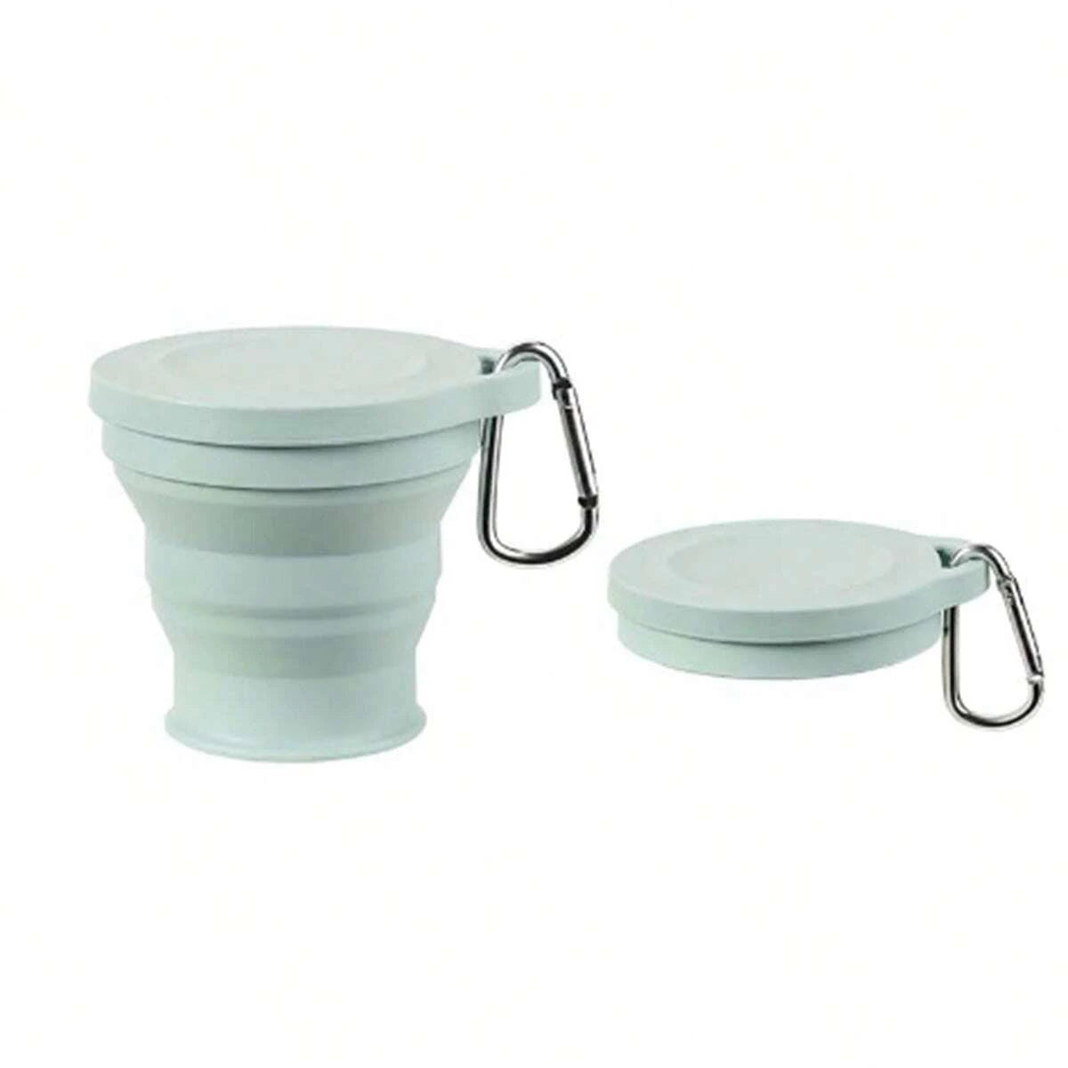 Collapsible Foldable Cup | Food-Grade Silicone | With Hanging Loop | For Outdoor Use
