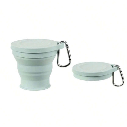 Collapsible Foldable Cup | Food-Grade Silicone | With Hanging Loop | For Outdoor Use