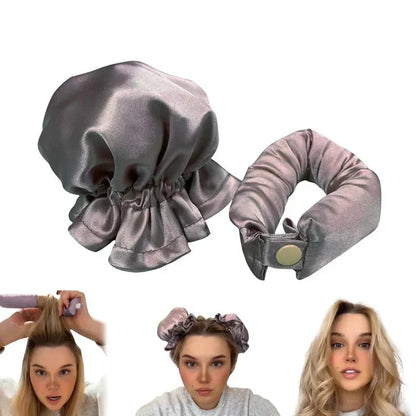 Heat-Free Curlers Set in Satin Finish