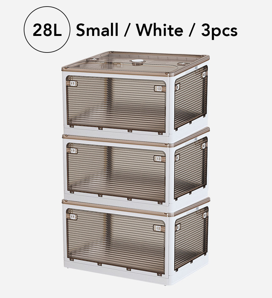 Versatile Collapsible Clear Storage Organizer