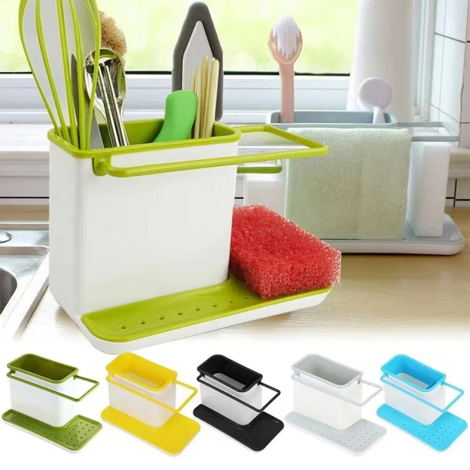 Multifunctional Kitchen Organizer Tray | Plastic | 215x114x135 mm | Space-Saving
