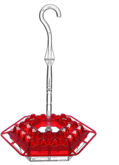 Outdoor Hanging Feeder for Hummingbirds – Ant-Resistant with Multi-Port Tray
