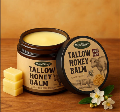Nourishing Balm with Grass-Fed Tallow & Honey