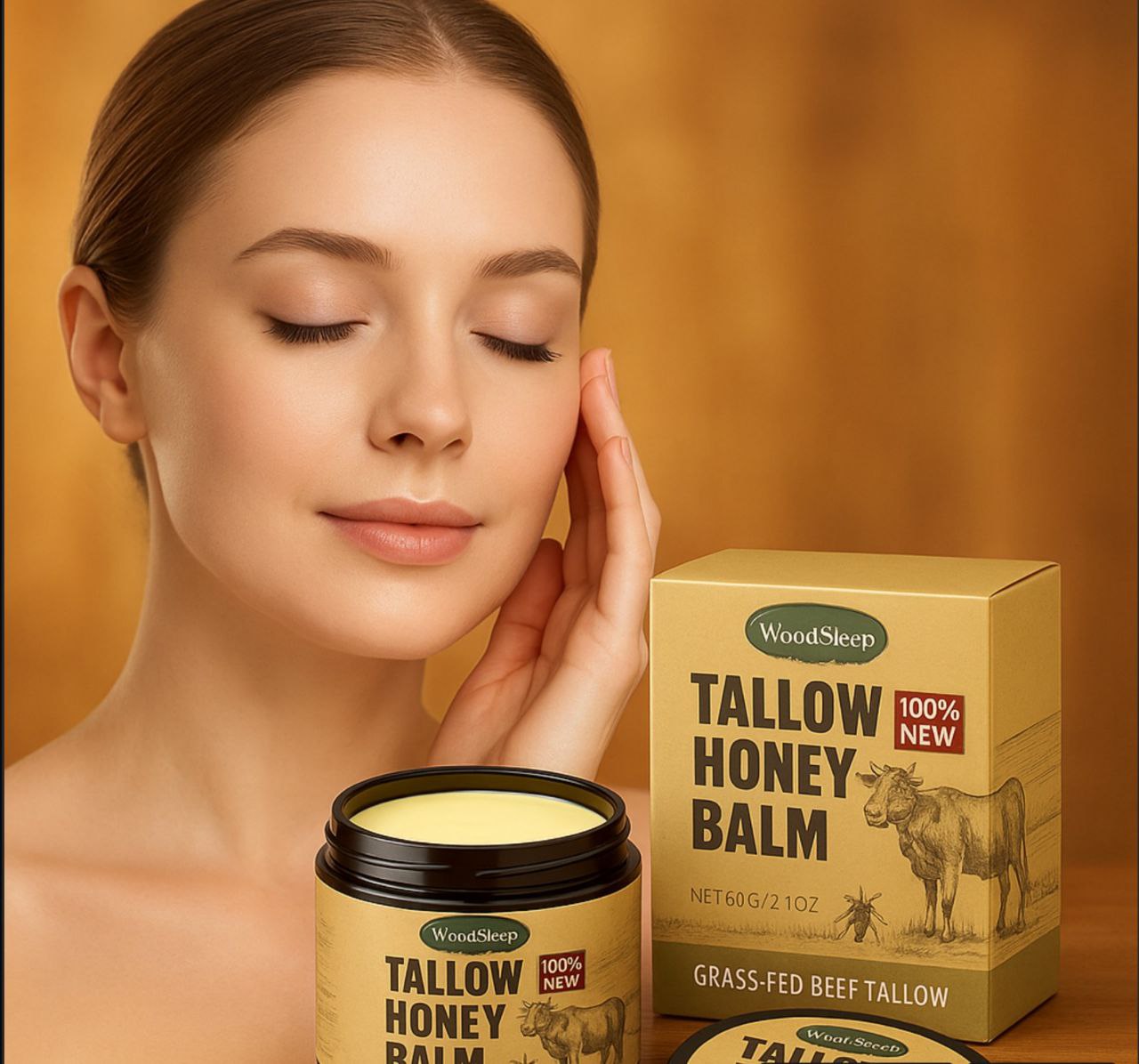 Nourishing Balm with Grass-Fed Tallow & Honey