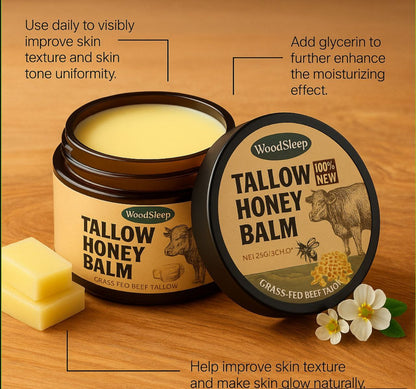 Nourishing Balm with Grass-Fed Tallow & Honey