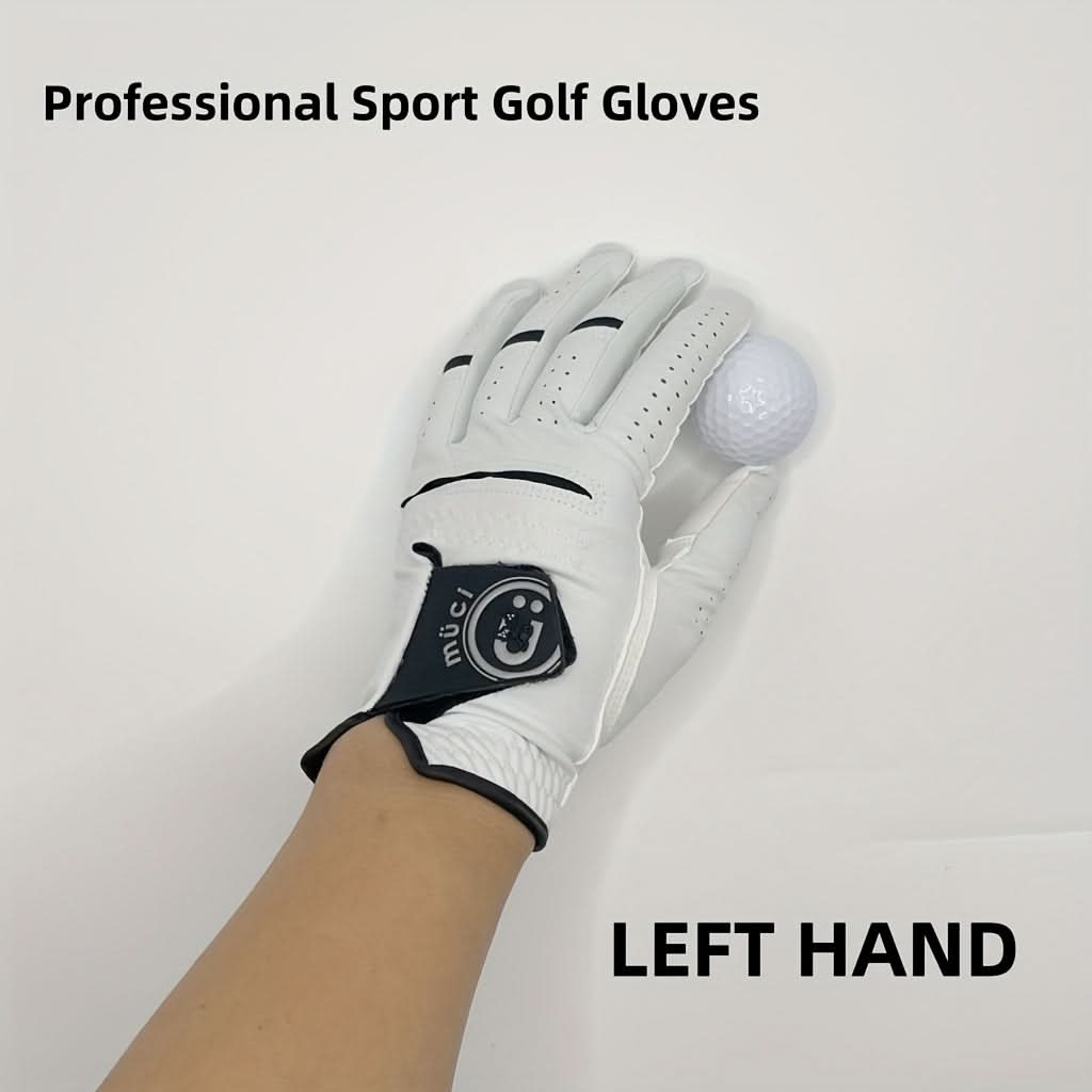 Left Handed Golf Glove for Enhanced Grip and Comfort