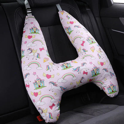 Neck Support for Kids - Comfortable Travel Headrest for Car Rides