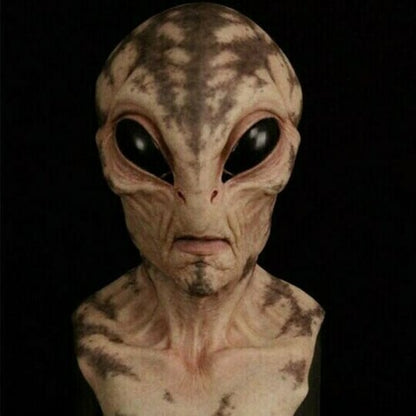 Realistic Alien Mask for Halloween and Cosplay – Silicone and Latex