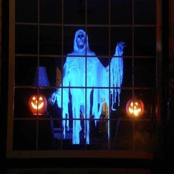 Holographic Projector for Enchanting Halloween Room Transformations