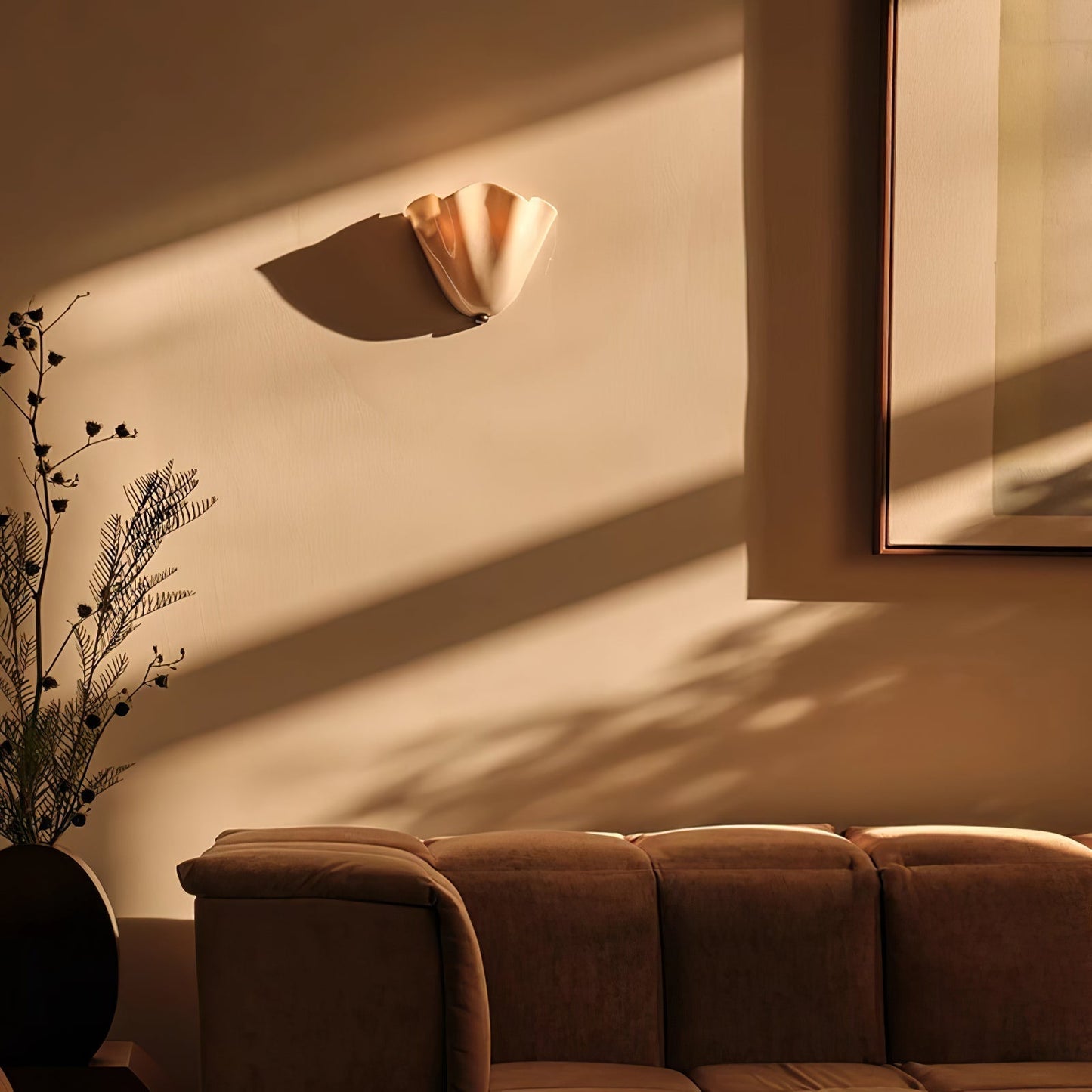 Elegant Home Wall Lights with Petal Design