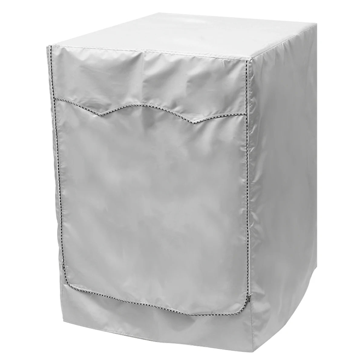 Washing Machine Cover - Water-Resistant, UV Protection, Silver, 60 x 55 x 85 cm