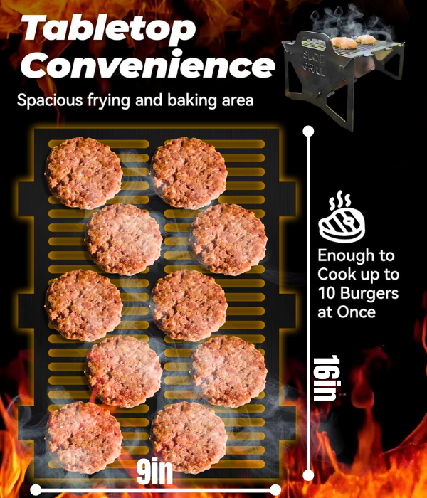 Instant Cooking Anywhere with SlotGrill