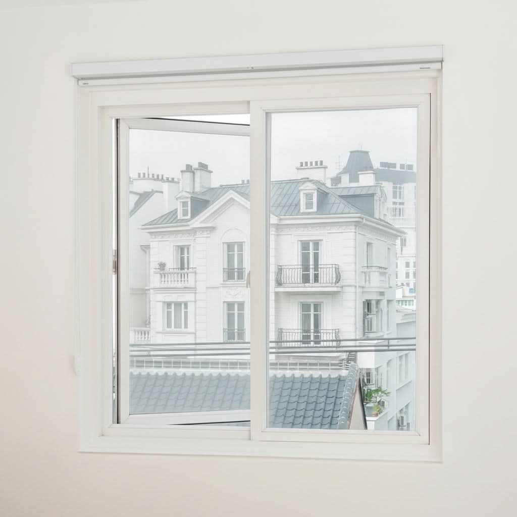 Self-Adhesive Window Net Kit for Insect Defense and Airflow