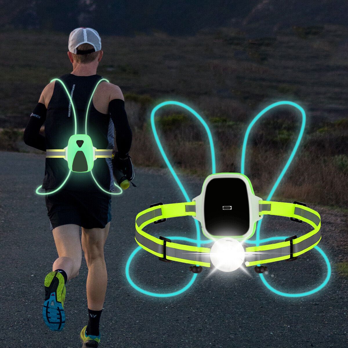 Stay Bright and Safe During Night Runs with GlowGuard