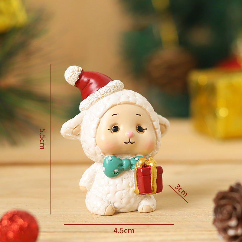 Handcrafted Holiday Animal Ornaments for Festive Decor