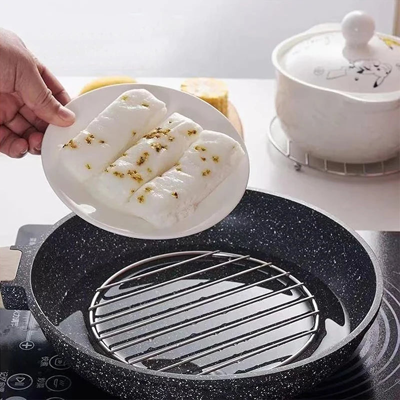 Stainless Steel Heat Insulator Coaster | Heat Resistant | Ø Approx. 120 g