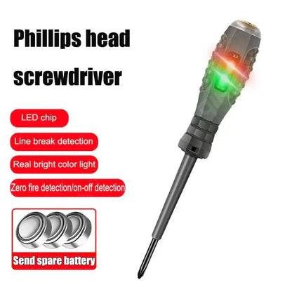 Versatile Magnetic Screwdriver and Voltage Tester Tool