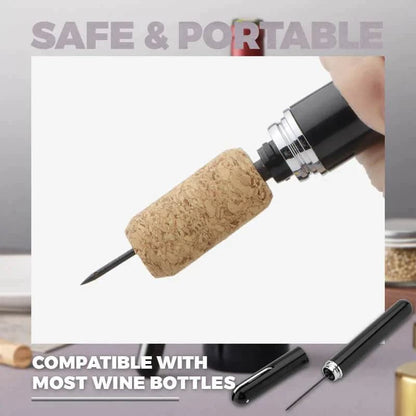 Compact and Portable Bottle Opener with Efficient Air Pressure Design