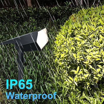 Solar LED Garden Spotlight with 92 LEDs | Adjustable Warm and Cool White