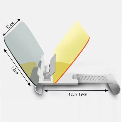 Glare-Reducing Car Visor Extension for Enhanced Driving Comfort