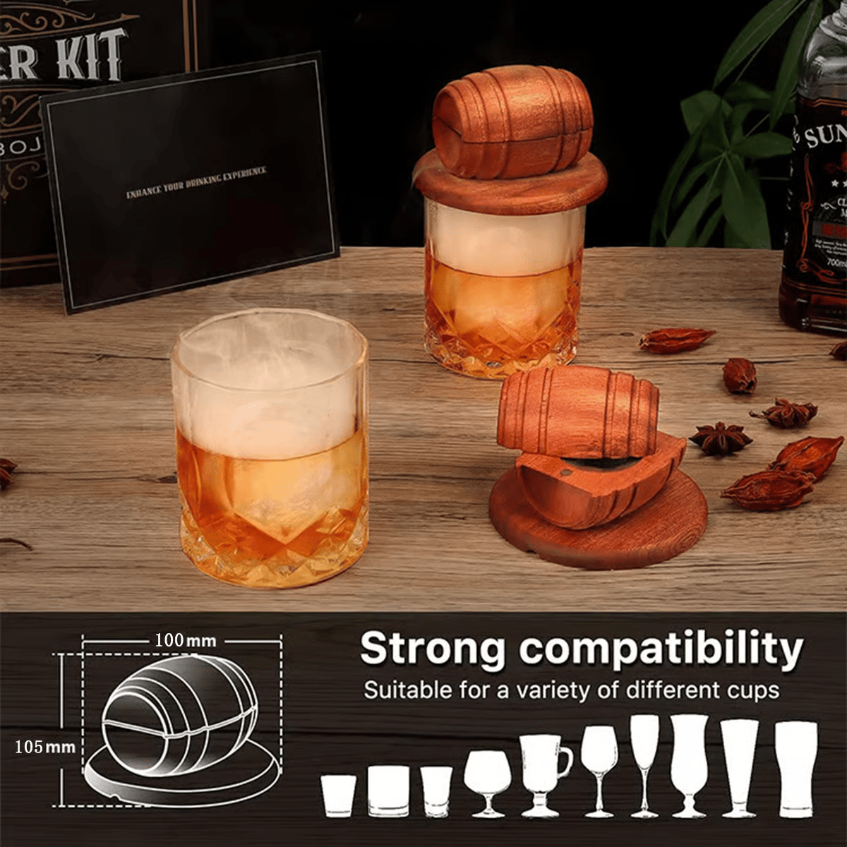 Instantly Transform Whiskey with Rich, Authentic Smoke Flavor