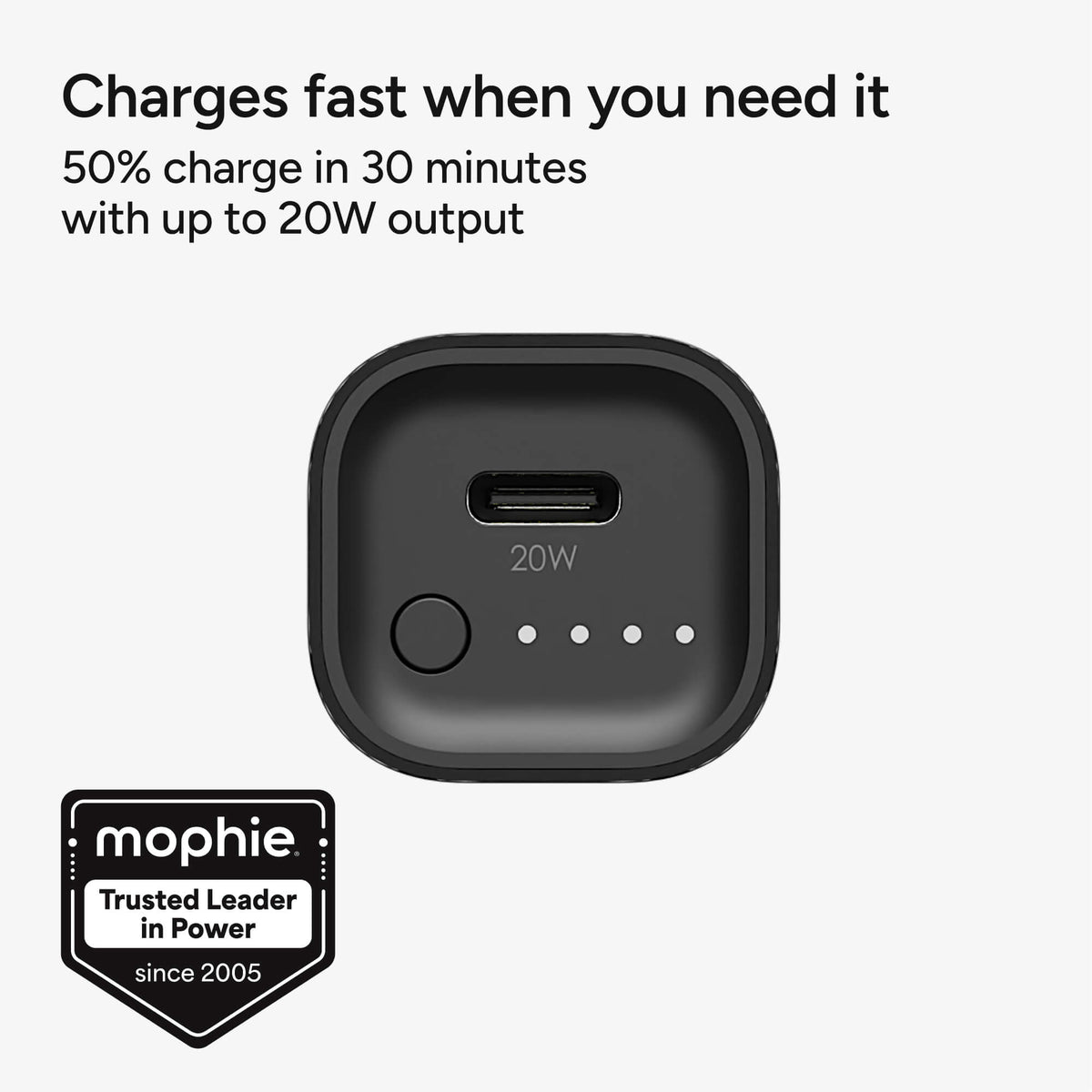 UltraCharge Portable Battery | 5000 mAh with 20W Fast USB-C Charging
