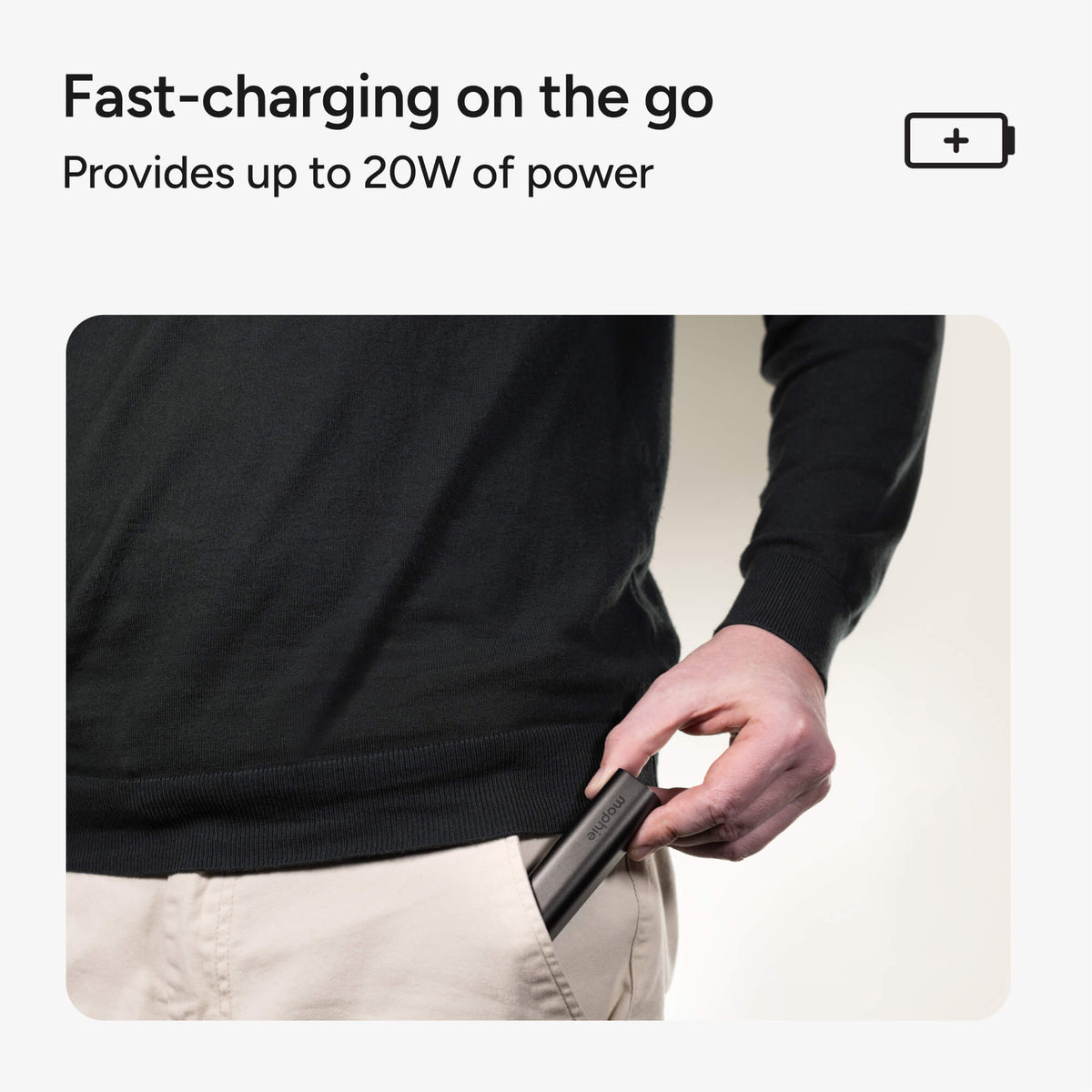 UltraCharge Portable Battery | 5000 mAh with 20W Fast USB-C Charging