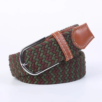 Stretchy Casual Belt Crafted from Elastic Fabric