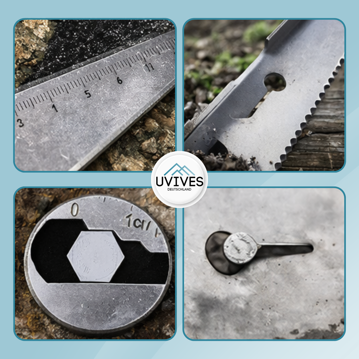 All-in-One Outdoor Tool for Easy Work - Durable Shovel