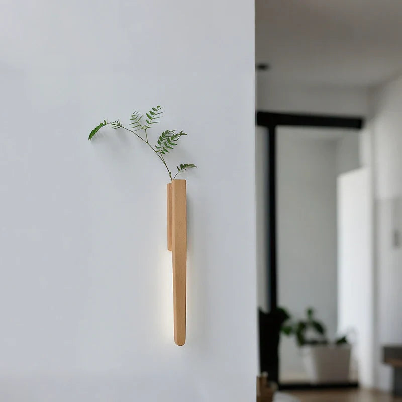 Wall Lights with Decorative Vase and Rotatable Design