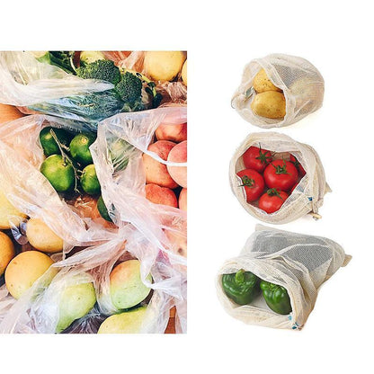 Washable and Reusable Biodegradable Bags