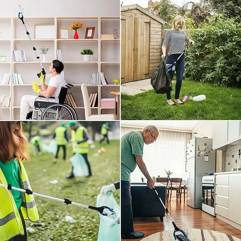 Versatile Reach Tool with 360° Rotating Grip