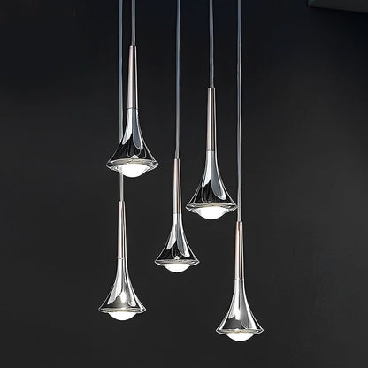 Sculptural Pendant Light for Elegant Interior Illumination