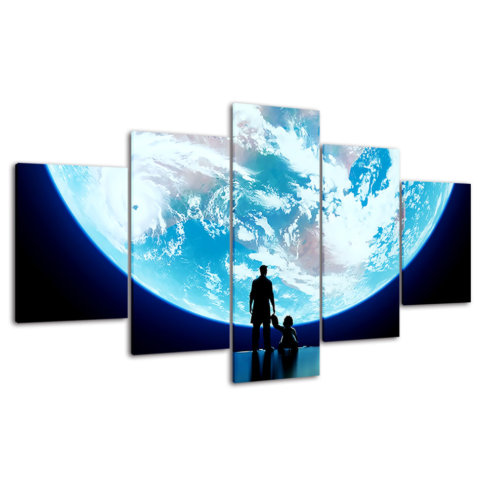 Large Canvas Artwork - World Landscape Wall Decor