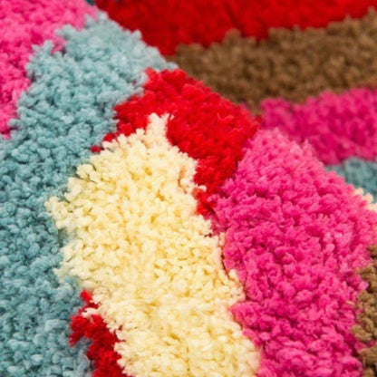 Luxurious Microfiber Bath Mat with Playful Design