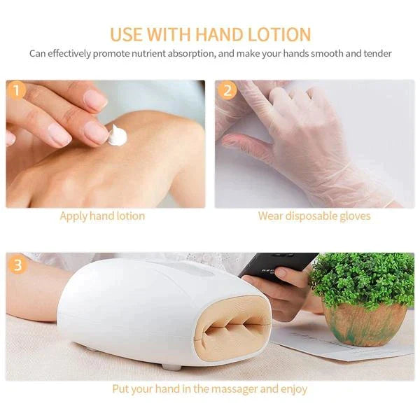 Soothing Electric Hand Massager for Tired Hands