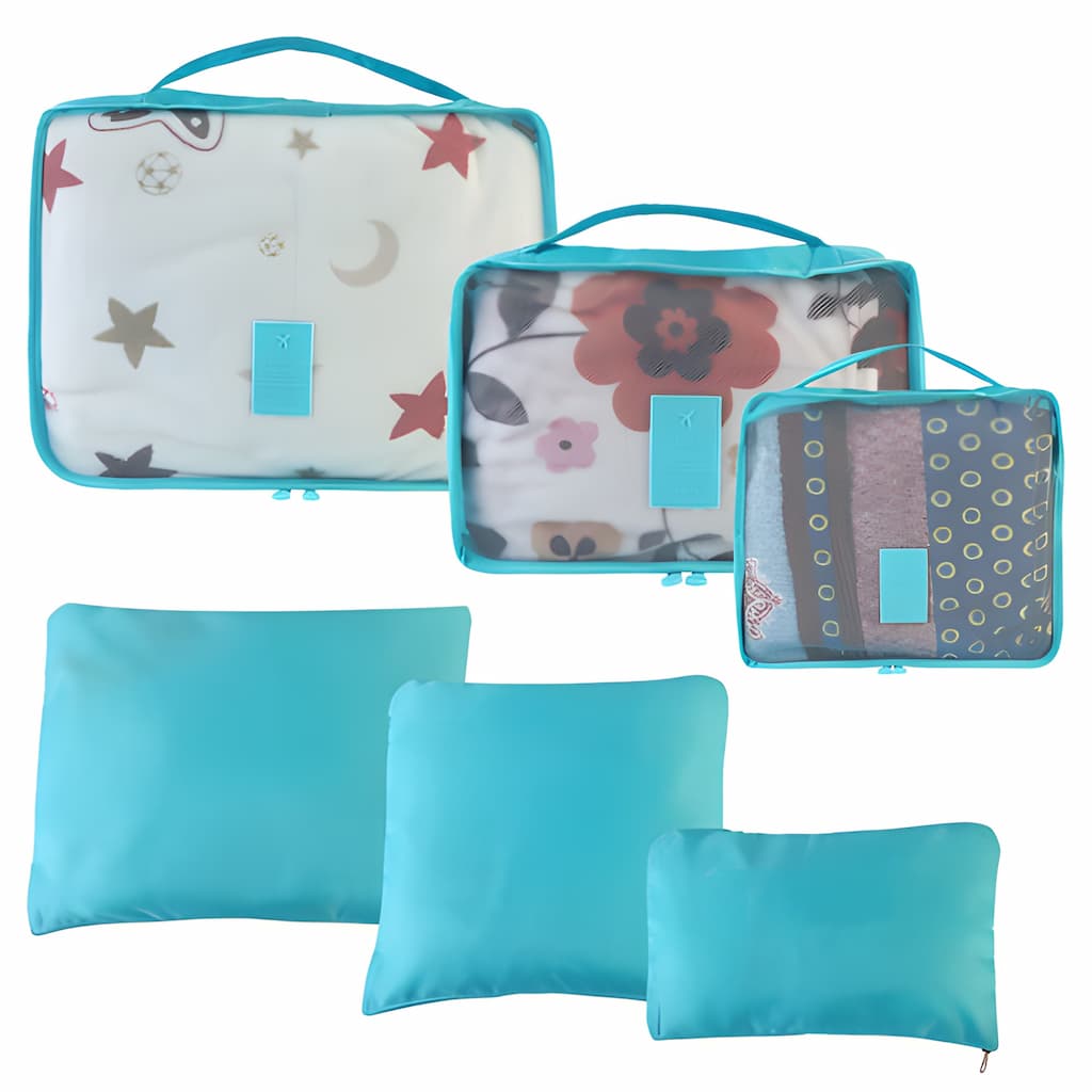 6-Pack Luggage Organizers for Perfect Packing