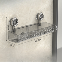 Rectangular shelf gray