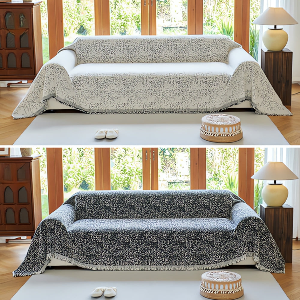 Chic Harmony Reversible Sofa Protector