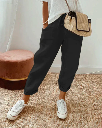 Casual and Stylish Linen Trousers